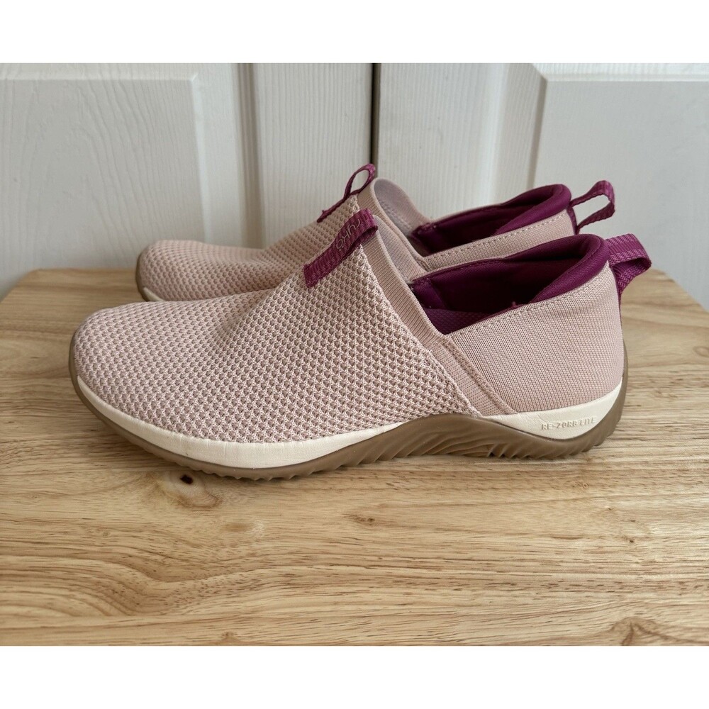 Ryka Trail Knit Slip-Ons Echo Ease Cool Tones Pink Women's Size 9